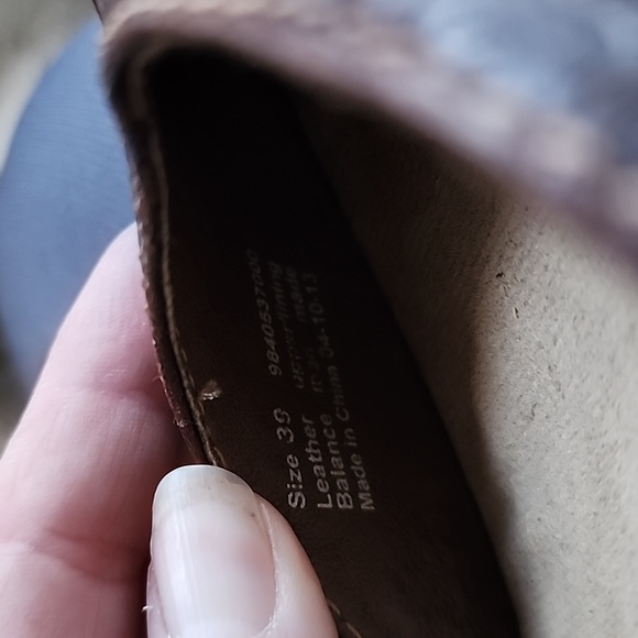 Dansko Sam Brown Floral Tooled leather Mary Jane clogs size 39 - Picture 7 of 7